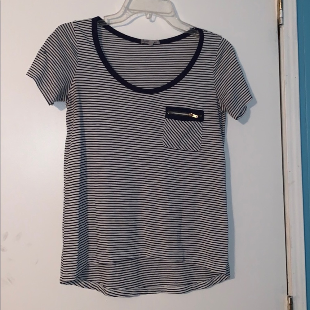 Charolette Russe Striped Tee